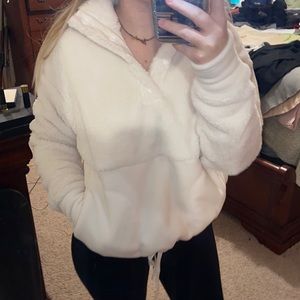 All in motion white pull over